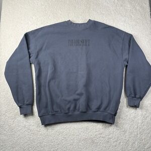Taylor Swift Eras Tour Official Gray Blue Crewneck Sweatshirt Womens Size Medium